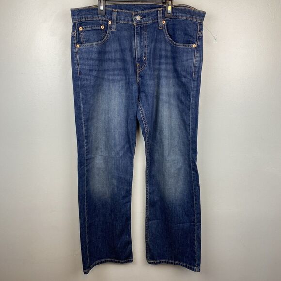 Levi's 569 jeans mens 32x30 blue medium wash loose straight